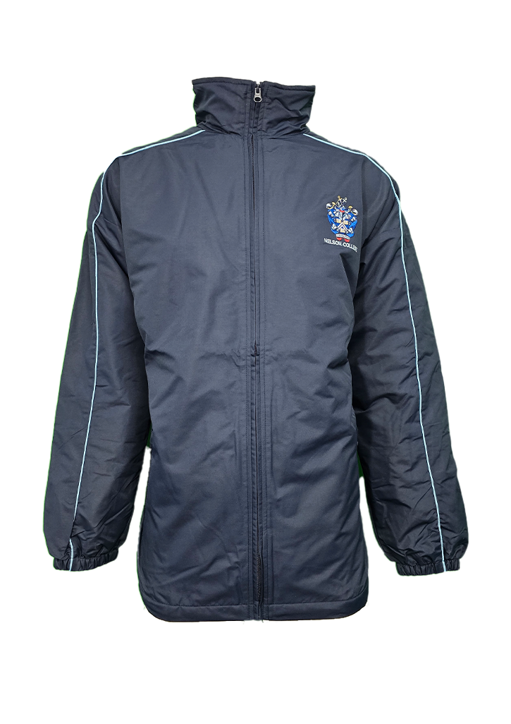 Nelson College Jacket Navy/Light Blue