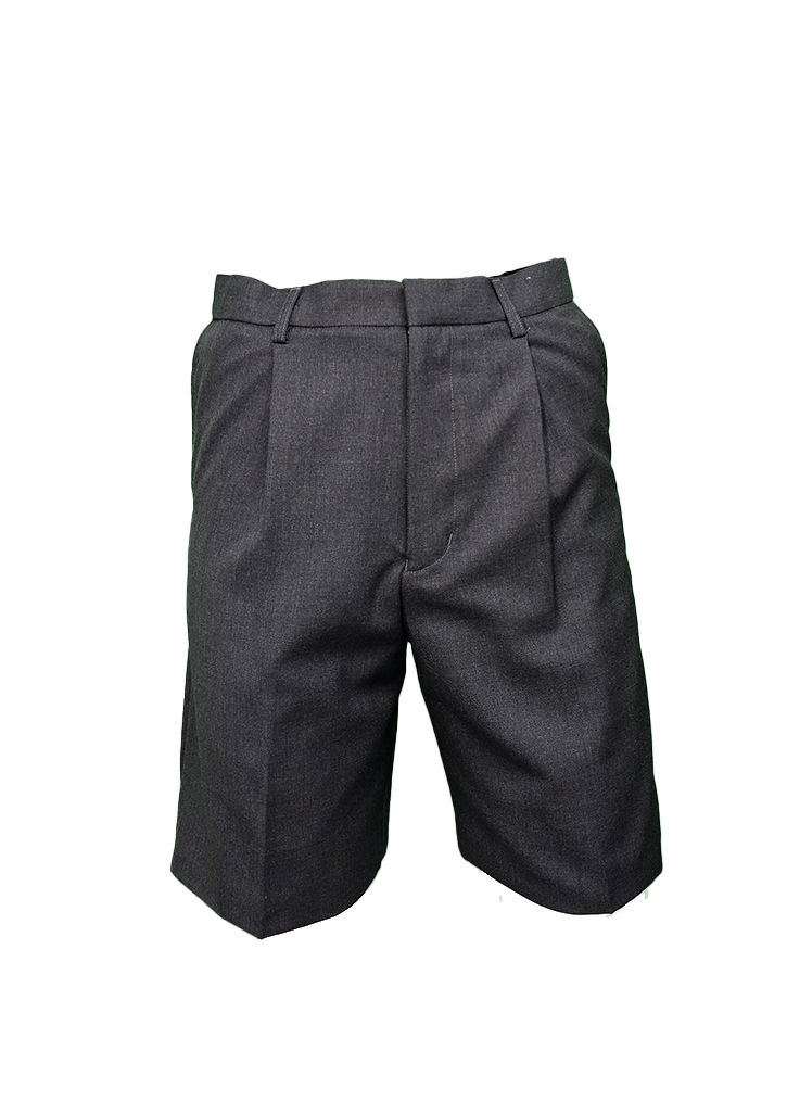 Nelson College Shorts Charcoal