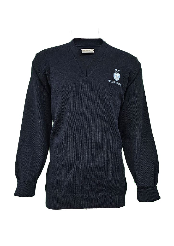 Nelson College Junior Jersey Navy